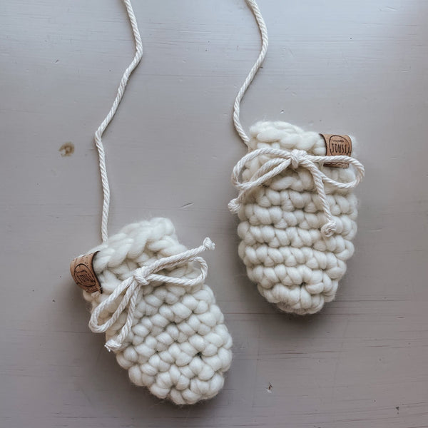 Wool mittens - Coton