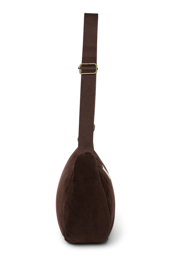 Sac banane - Rib puffy brown