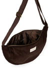 Sac banane - Rib puffy brown