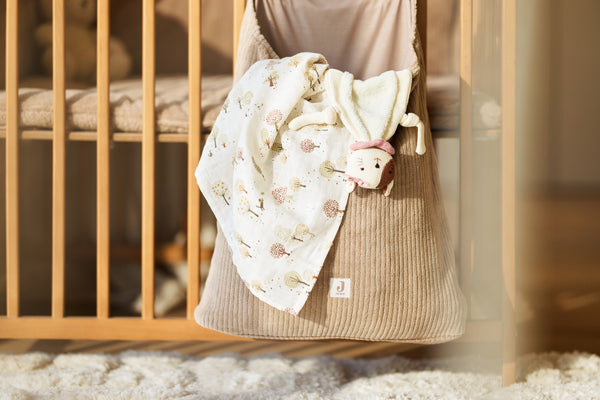 Playpen storage bag - Milky coffee