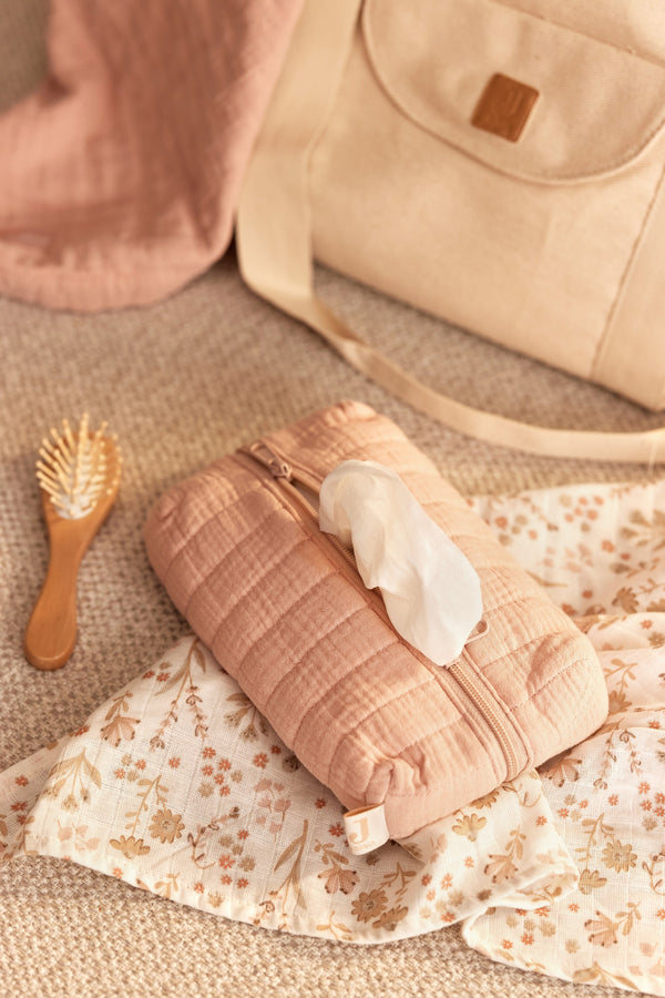 Wet wipes Cover Muslin - Wild rose