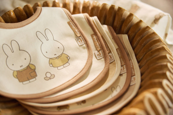 Lot de 5 bavoirs imperméables - Miffy farm