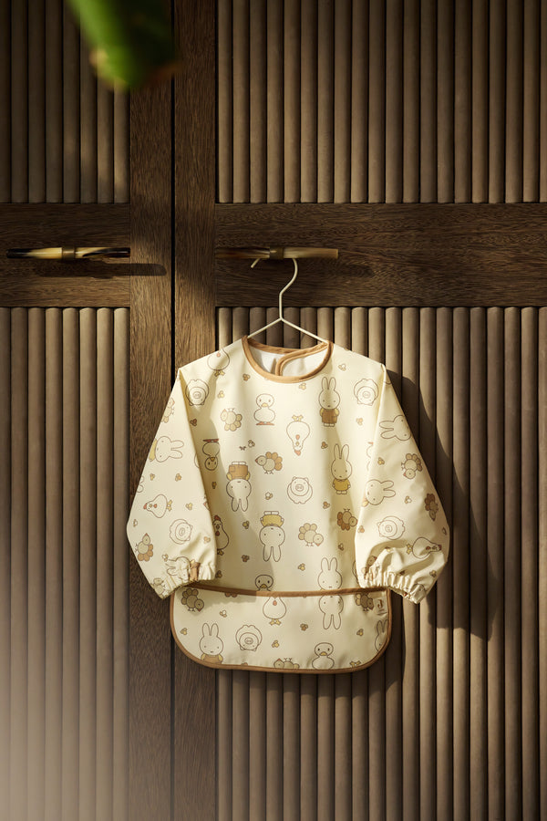 Bavoir à Manches Imperméable - Miffy farm