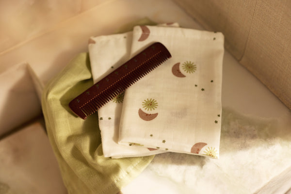 Gauze washcloths - Pack of 3 - Over the moon