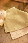 Bib bandana - Soft matcha\Sand - Pack of 2