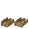 Boîtes de rangement PETIT - Pqt de 2 - Oat