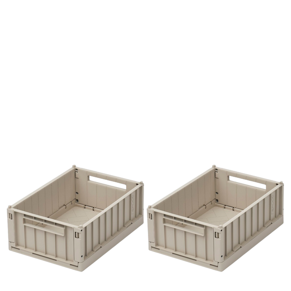 Boîtes de rangement PETIT - Pqt de 2 - Sandy