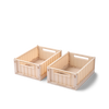 Weston storage box SMALL - Pack of 2 - Apple blossom