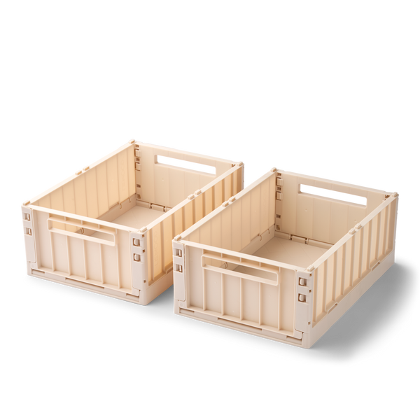 Weston storage box MED - Pack of 2 - Apple blossom
