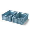 Weston storage box MED - Pack of 2 - Beach blue
