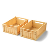 Weston storage box MED - Pack of 2 - Lemon yellow