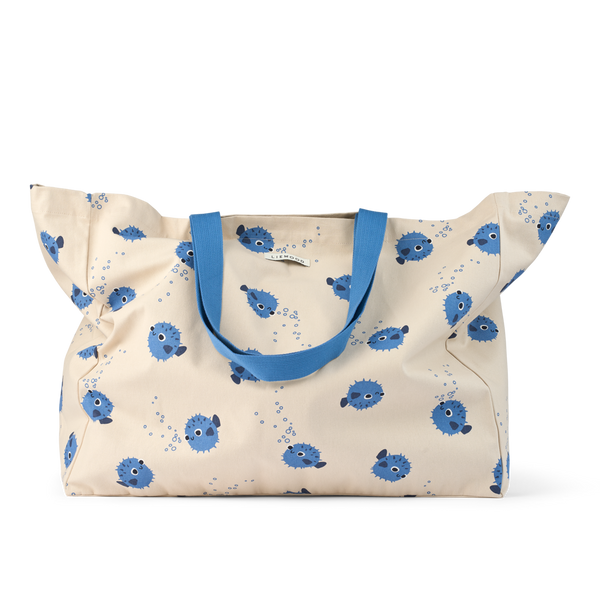 Grand sac fourre-tout de plage - Pufferfish