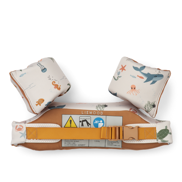 Darko swim vest - Sea creatures