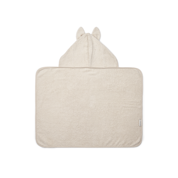 Batu hooded bath towel - Rabbit sandy