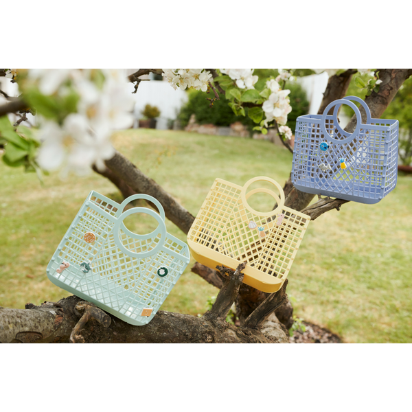 Panier samantha avec breloques - Light peppermint