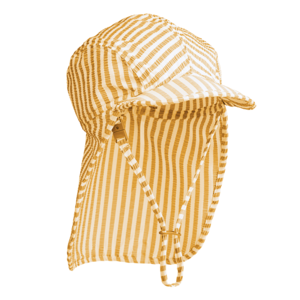 Lusio seersucker sun hat - Yellow mellow