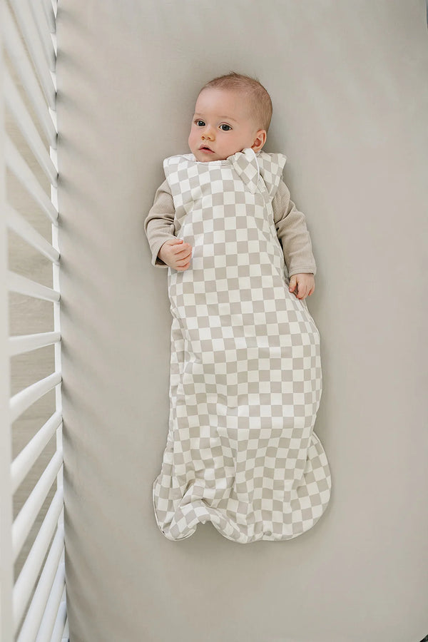 Sac de couchage - Taupe checkered
