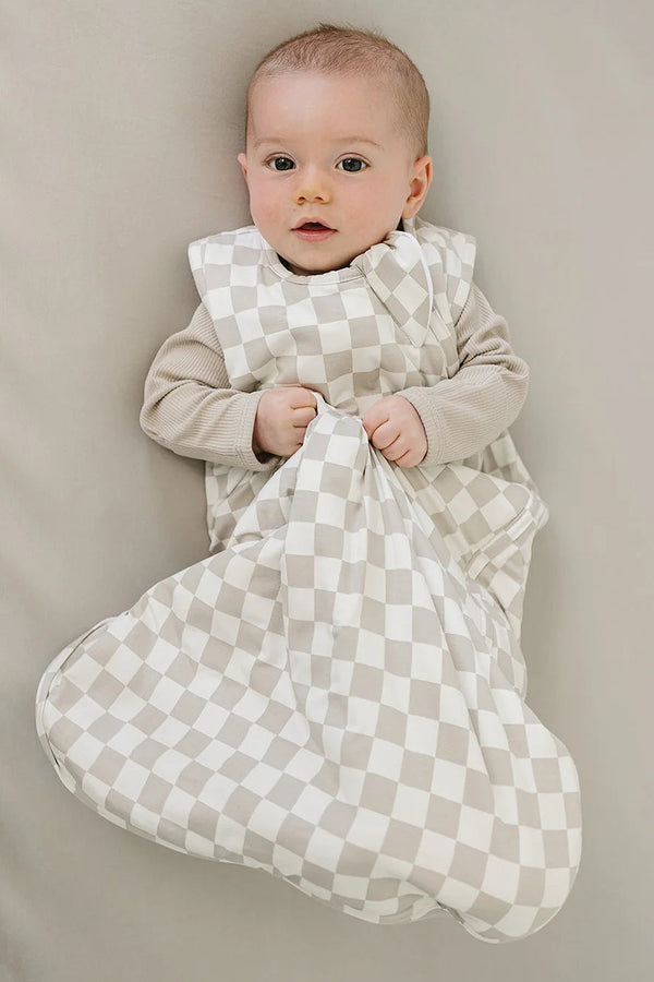 Sac de couchage - Taupe checkered