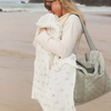 Organic muslin blanket - Coastline