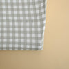 Housse de matelas à langer - Sage gingham