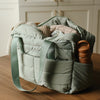 Puffy diaper bag - Sage