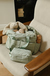 Puffy diaper bag - Sage