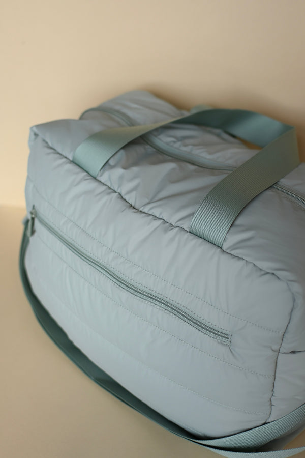 Puffy diaper bag - Sage