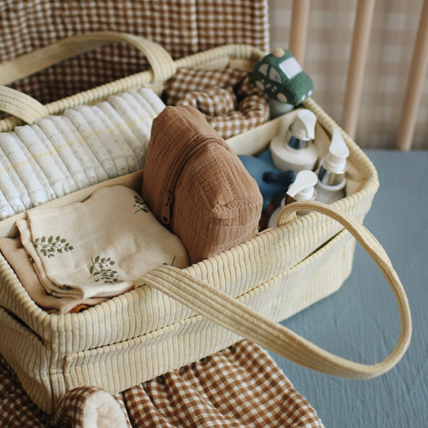 Panier organisateur de couches - Cream