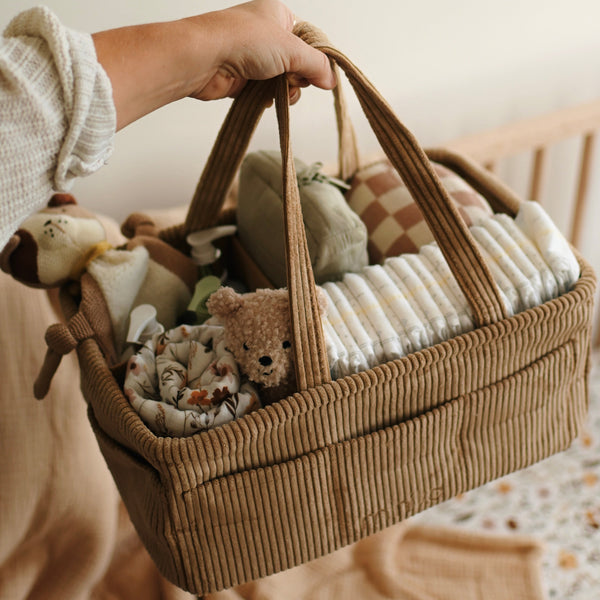 Panier organisateur de couches - Almond