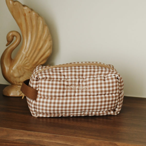 Pochette - Vichy brown