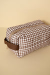 Pochette - Vichy brown