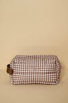 Pochette - Vichy brown