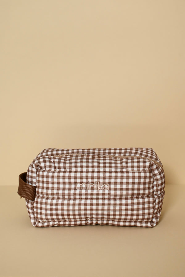 Pochette - Vichy brown