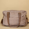 Sac à couches - Vichy brown