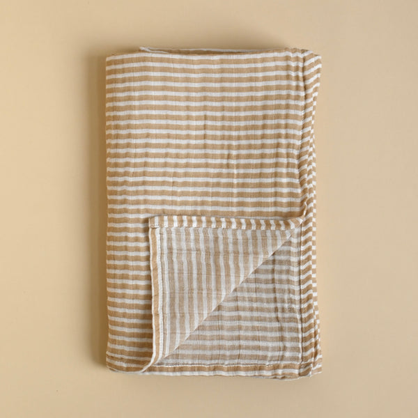 Mousseline - Stripe beige