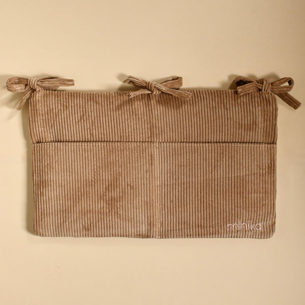 Crib organizer - Almond