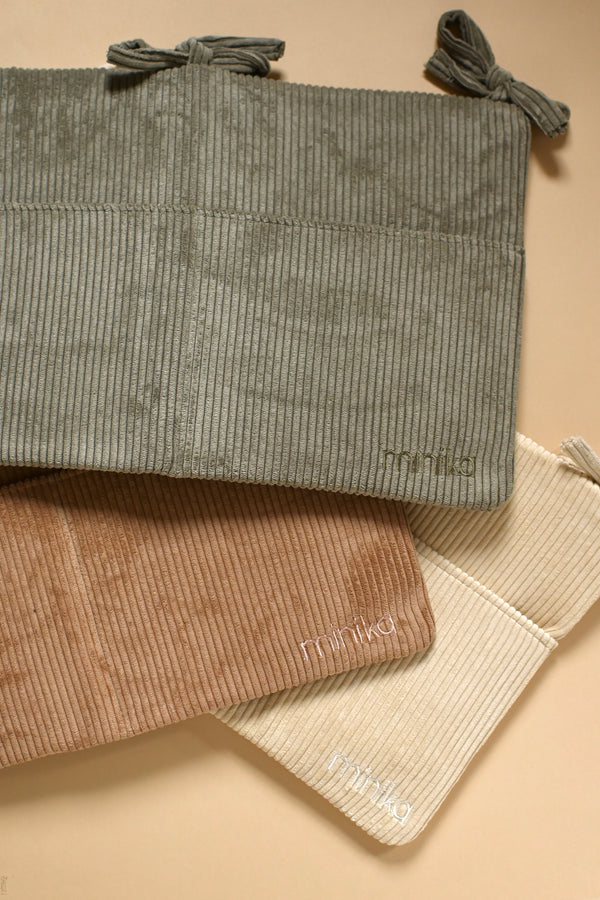 Crib organizer - Almond