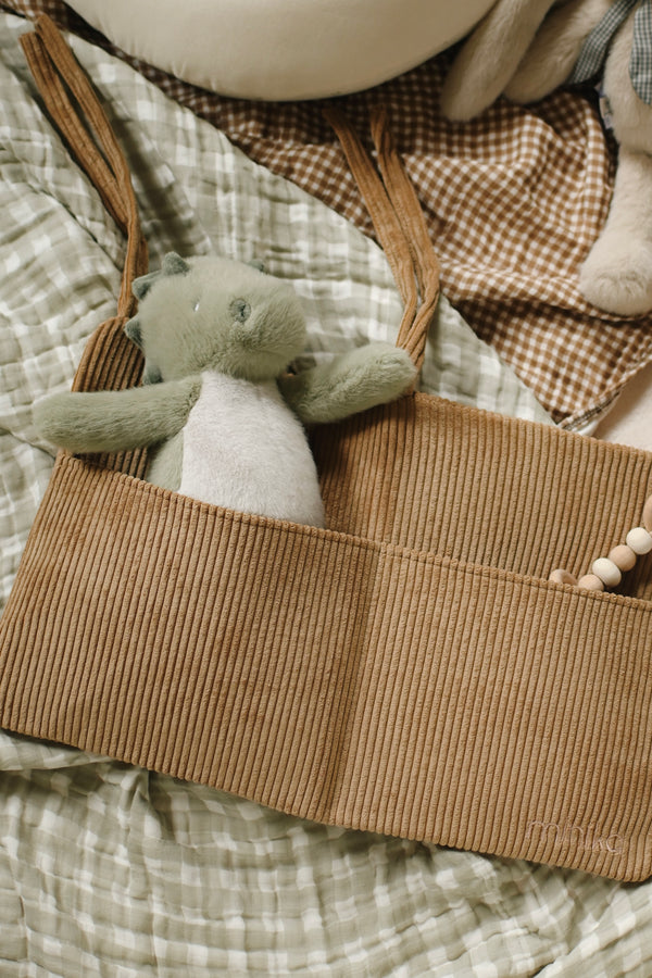 Crib organizer - Almond