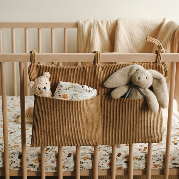 Crib organizer - Almond