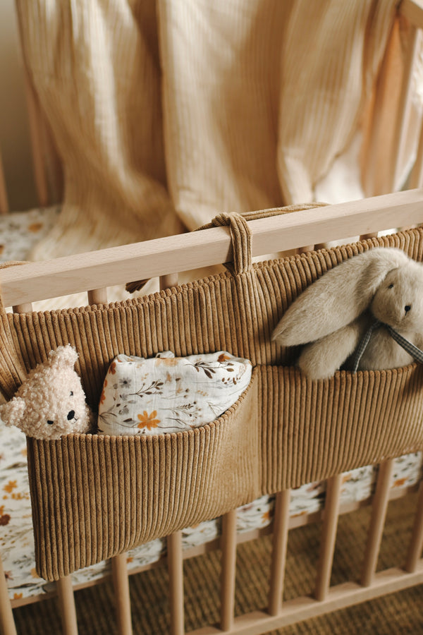 Crib organizer - Almond