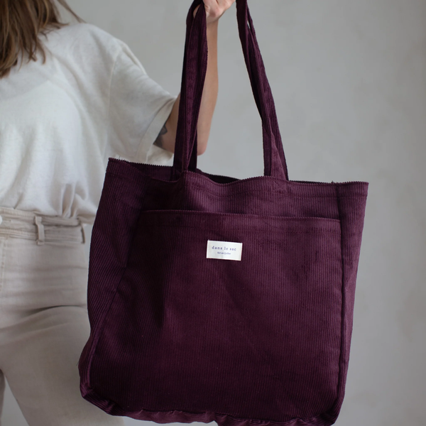 Sustainable Moment' Corduroy Tote Bag – ASTRONORD