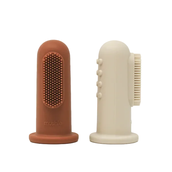 Brosse à dents à doigt - Clay/Shifting sand