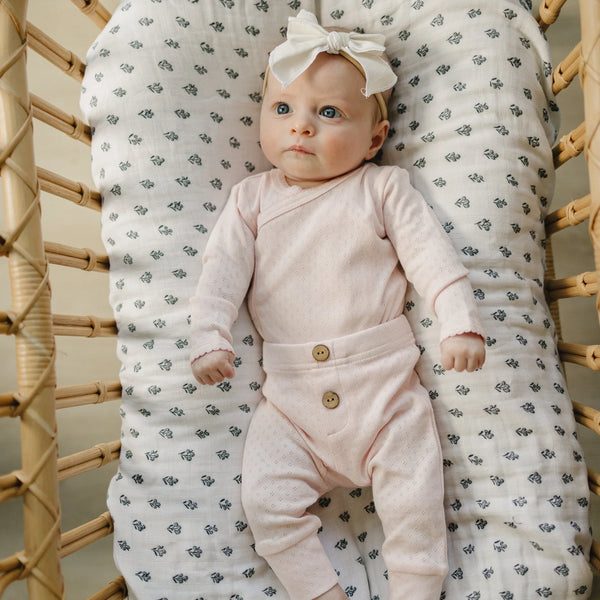 Ensemble de layette - Pointelle rose