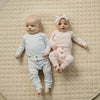 Ensemble de layette - Pointelle rose