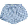 Shorts - Gingham bleu pâle