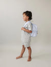 Mini backpack - Blue gingham