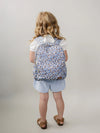 Mini backpack - Cottage blue floral