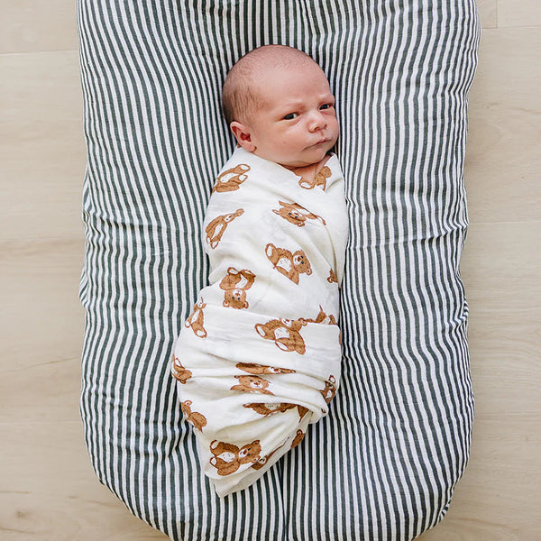 Muslin blanket - Teddy bear