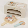 Wooden Pizza Oven Set - Pretend Play Kitchen Toy Ages 3+