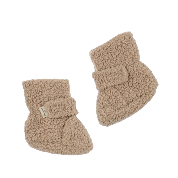 Bottines en teddy - Oxford tan